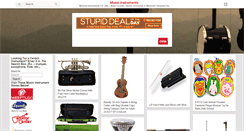 Desktop Screenshot of musicinstruments.biz