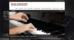 Desktop Screenshot of musicinstruments.it