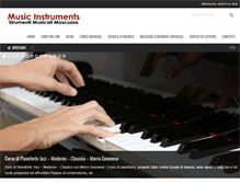 Tablet Screenshot of musicinstruments.it
